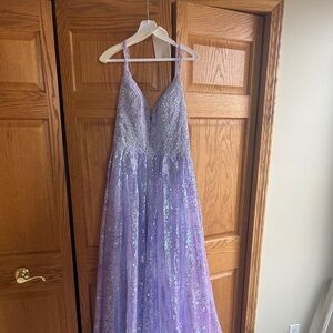 Purple Prom Dress